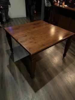 Mahogany Table, Extends