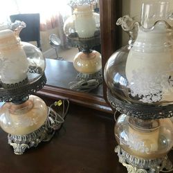 2 Antique Lamps