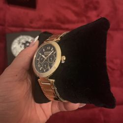 Women’s Gold Versace Watch