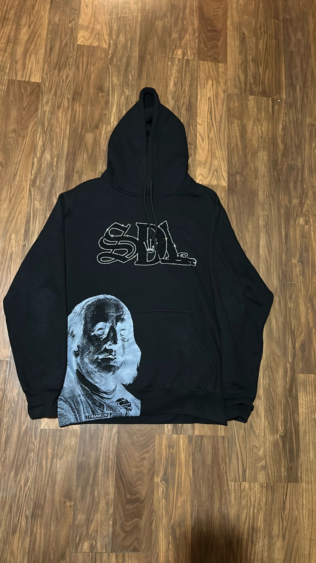 Rhinestone Sdl Hoodie