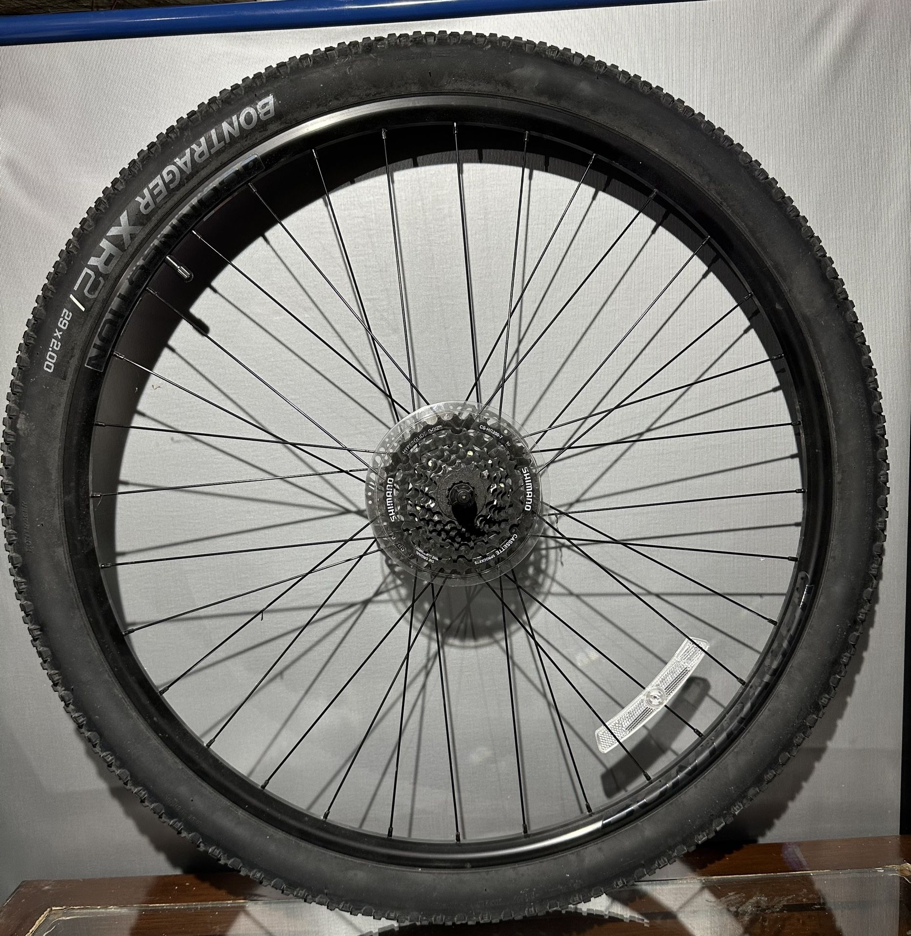 Bontrager Rear Tire And Rims Set Up