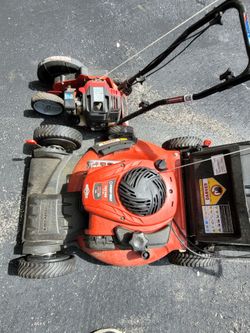 Troy Bilt Lawnmower and Edger