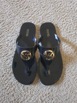Brand New Michael Kors Lillie Jelly Thong Sandals