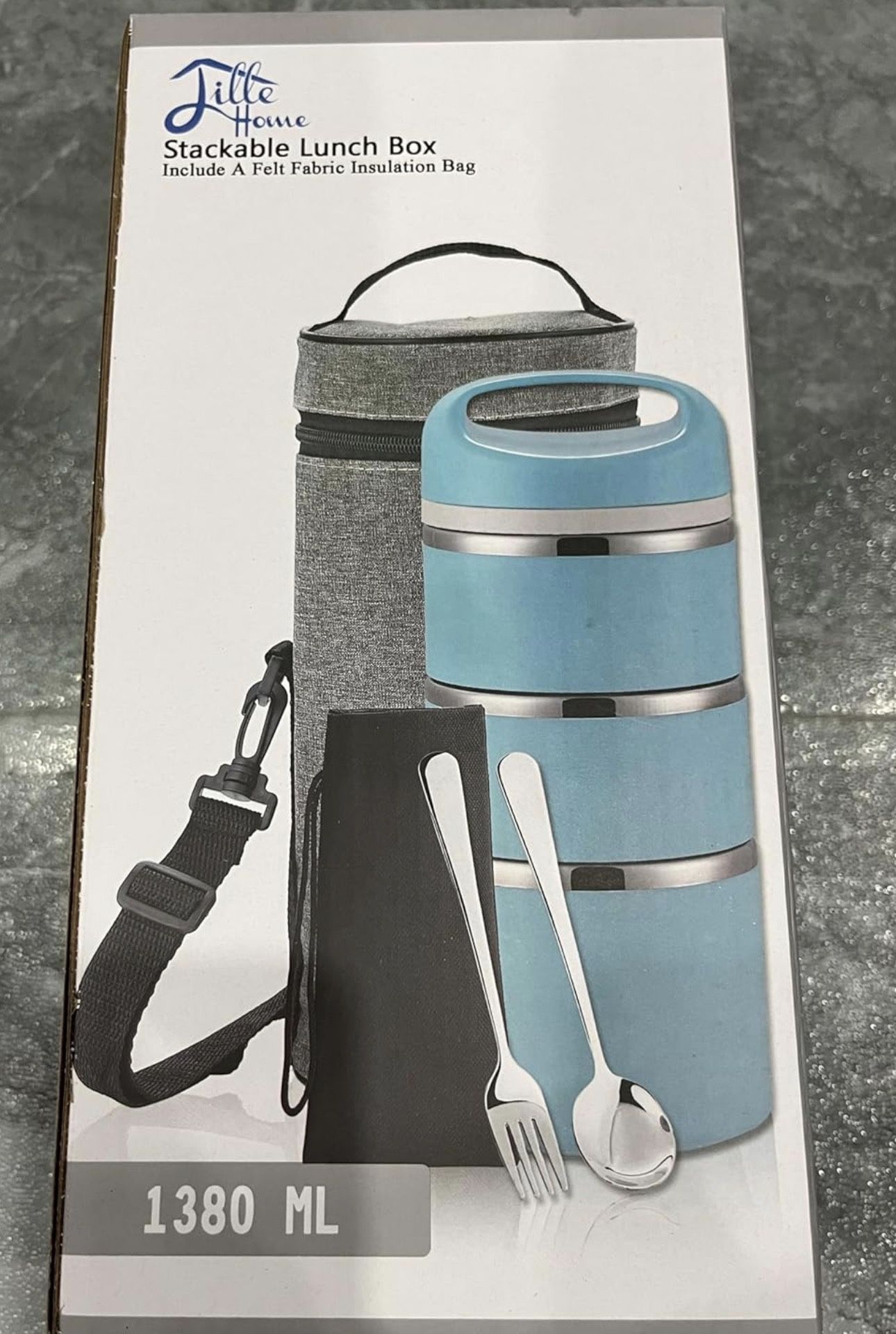 Lille Home Stackable Lunch Box 1380 ML