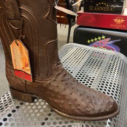 Nuevas Botas De Avestruz