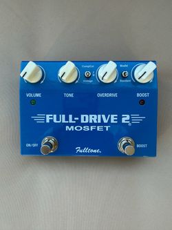 Full-Drive 2 MOSFET Overdrive Pedal