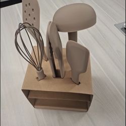 6 Piece Silicone Utencils