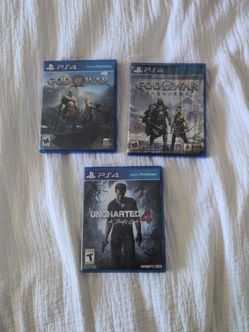 PlayStation 4/PS4 Games (GoW, Uncharted 4, etc. )