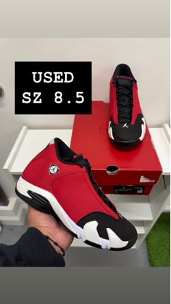 USED Air Jordan 14 Gym Red SZ 8.5