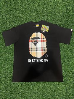 Bape x burberry  T-shirt