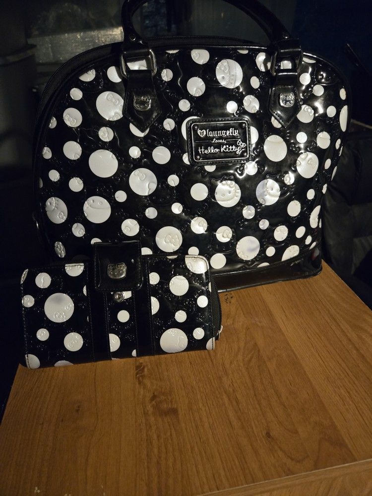 Loungefly Hello Kitty Purse And Wallet