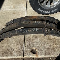 Land Cruser Old Man Suspension Leaf springs