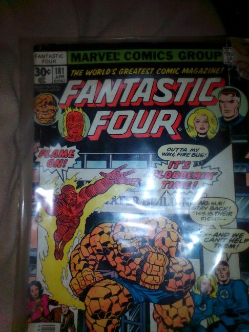 Fantastic 4 Comic Book For Collecters number181