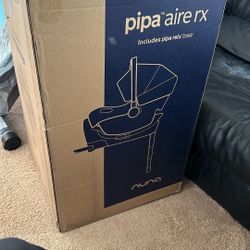 Nuna Pipa Aire Rx Biscotti Seat Only New