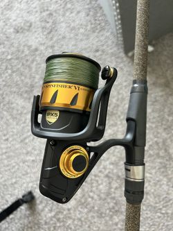 Surf Rod+Reel Combo! Lamiglas GSB Skinner Rod + Penn Spinfisher VI 6500  Bail-less Reel for Sale in Miami, FL - OfferUp