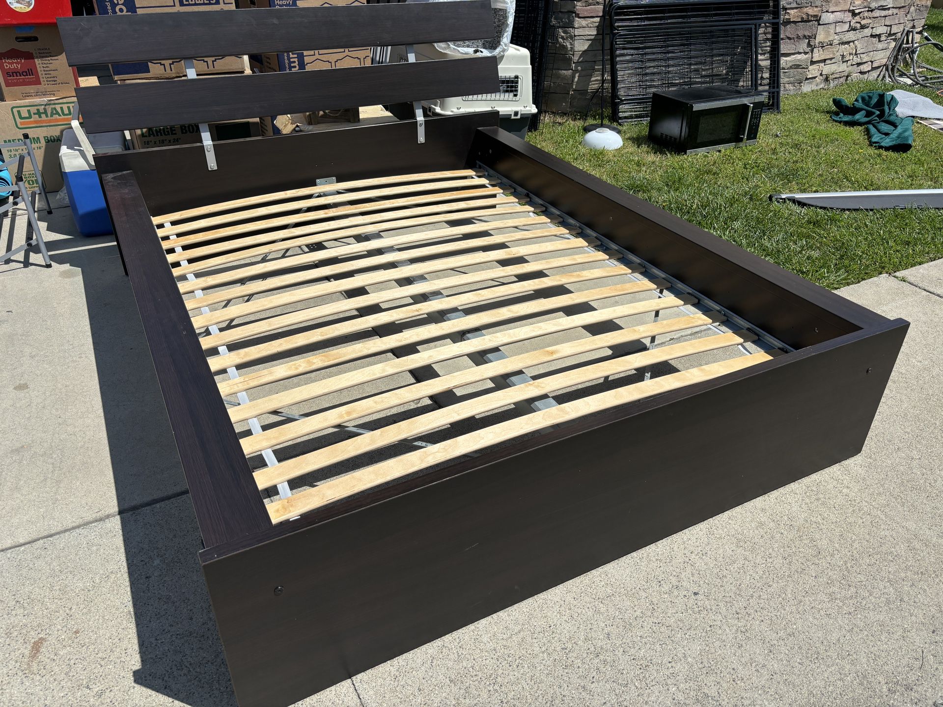Full-size bed frame 