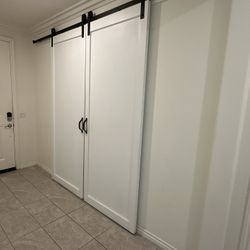 Double Barn Doors 11ft