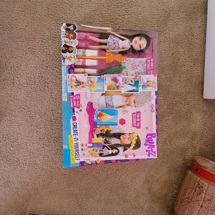 Brand New Never Opened BRATZ create your doll