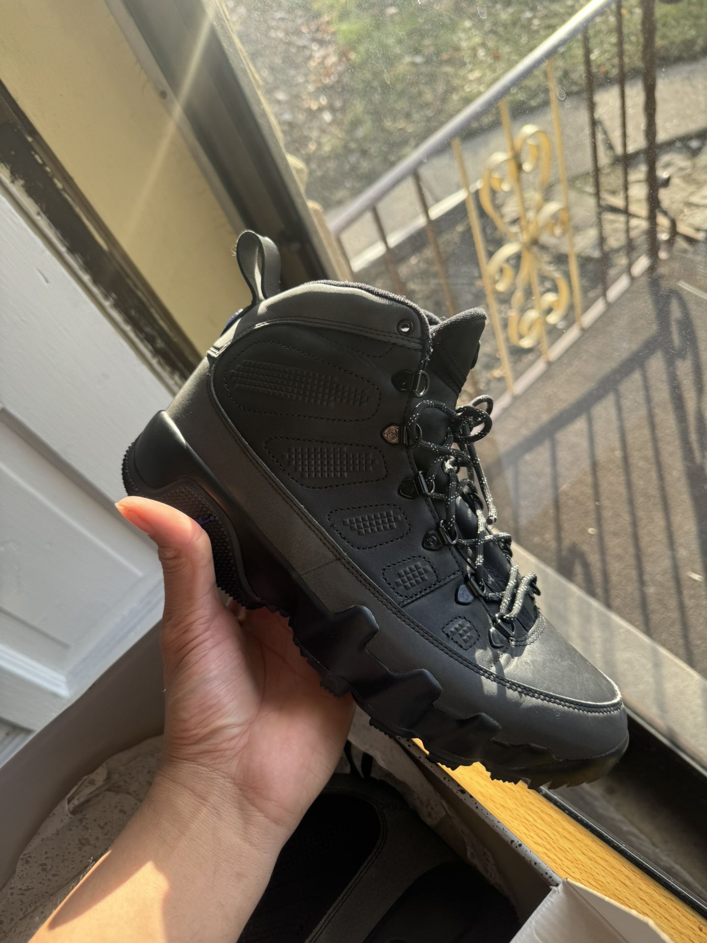 Air Jordan 9 Retro Boot NRG 'Black Concord'