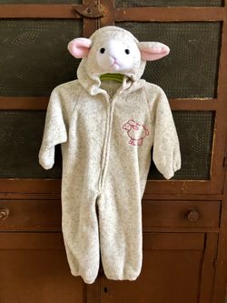 Toddler Lamb Costume / Winter Onsie