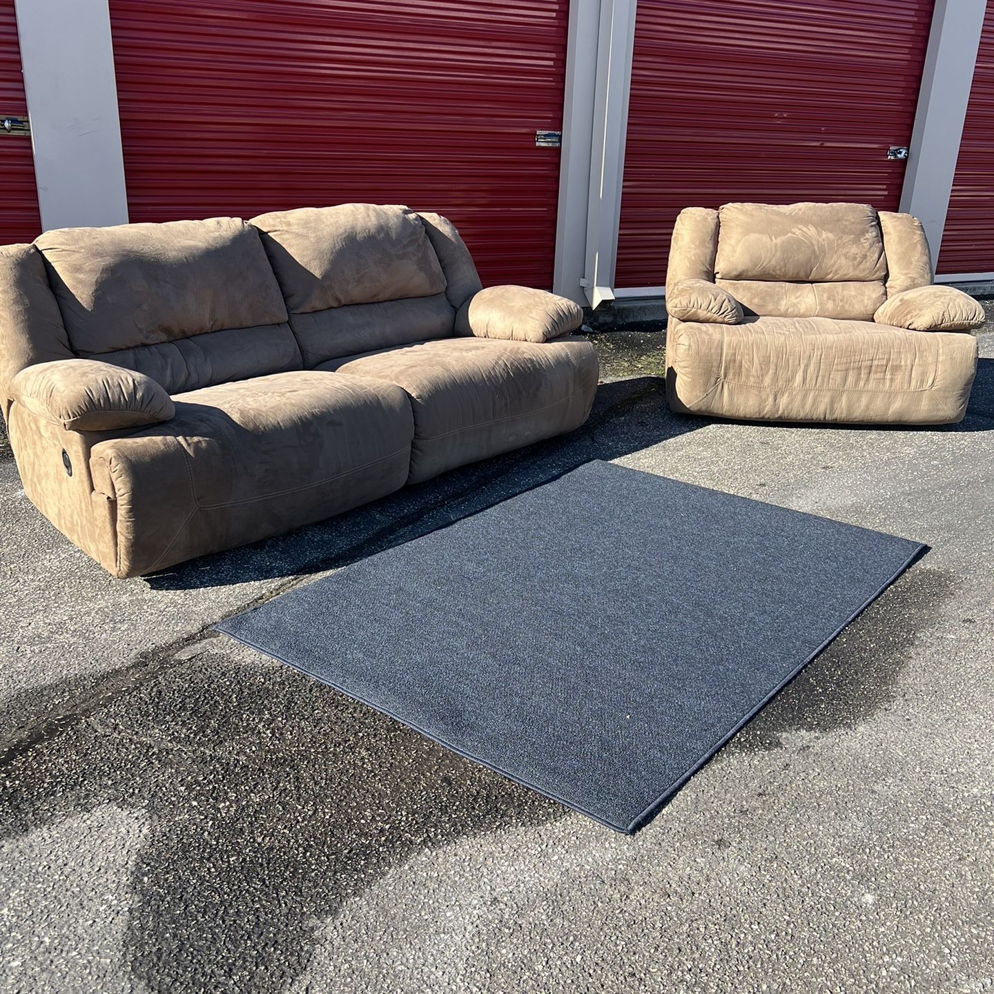 *FREE DELIVERY* Sofa And Chair Recliner Set