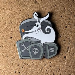 2024 Disney Nightmare Before Christmas Tombstone Dog Zero NBC  Mystery Box Pin