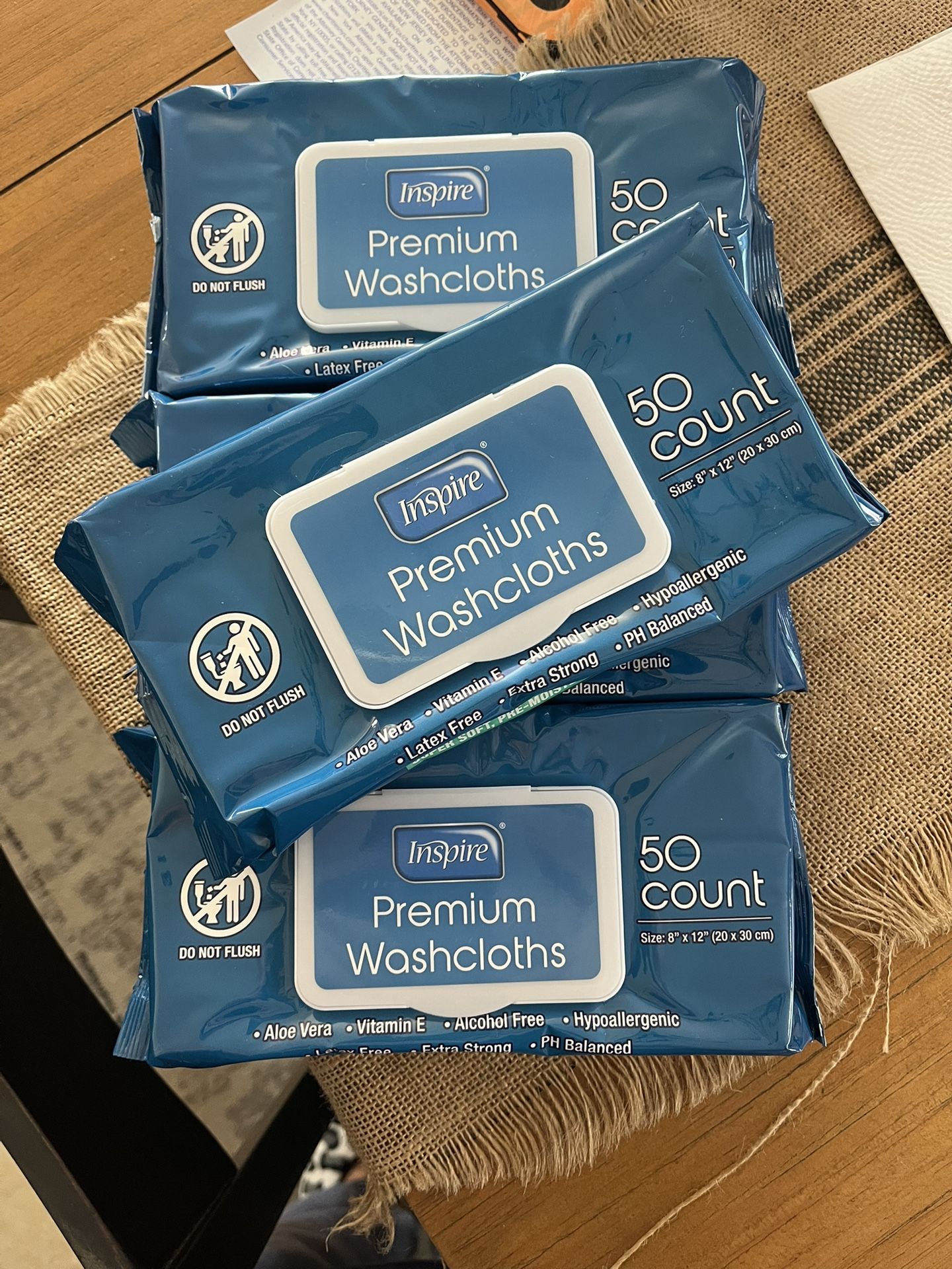 Wipes 50 Count Packs