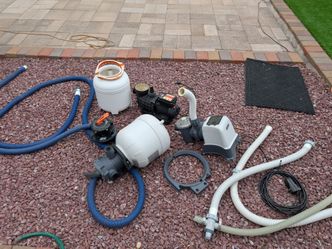 2 x 8000GPH Pumps (with sand filters)
