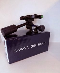 TERRA FIRMA Tripods T-PH120 Heavy-Duty 3-Way Pan Head