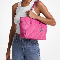 Women’s MICHAEL MICHAEL KORS Marilyn Medium Signature Logo Tote Bag