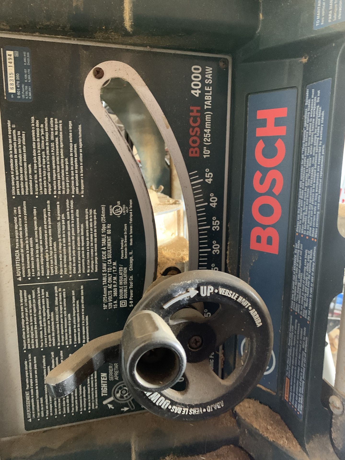 Bosch Table Saw