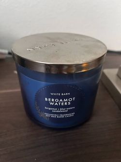 White Barn Bergamot Waters 3-wick candle