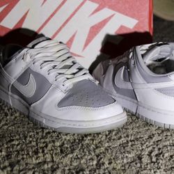 Nike Gray Dunk Low 