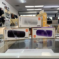 JBL GRIP SPEAKER BLACK, PURPLE, & WHITE