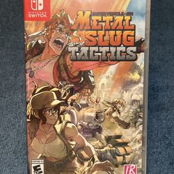 Nintendo Switch Metal Slug Tactics