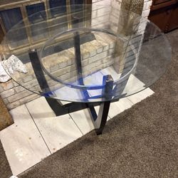 Glass Dining Table 