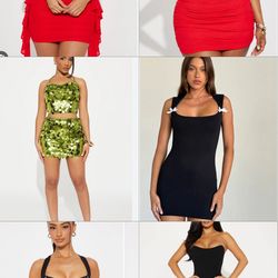 CLOTHES! All need to go! A lot with tags on new