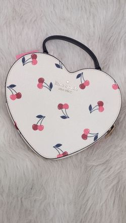 NWT Kate Spade New York Love Shack Cherry Heart Crossbody Bag (Cream Multi)