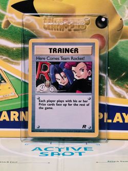 Here Comes Team Rocket Holo