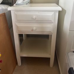 Small Two Drawer Night Stand