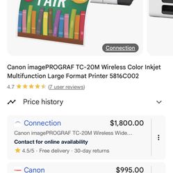 Canon Tc20 Printer 
