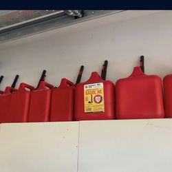 Gasoline Can 1gallon And 2 Gallon