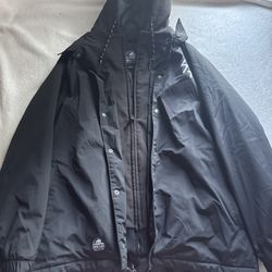 lurking class black puffer jacket 