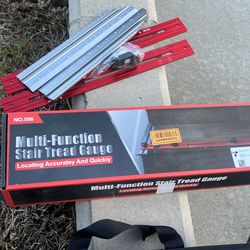 Multi-Function Stair Tread Gauge