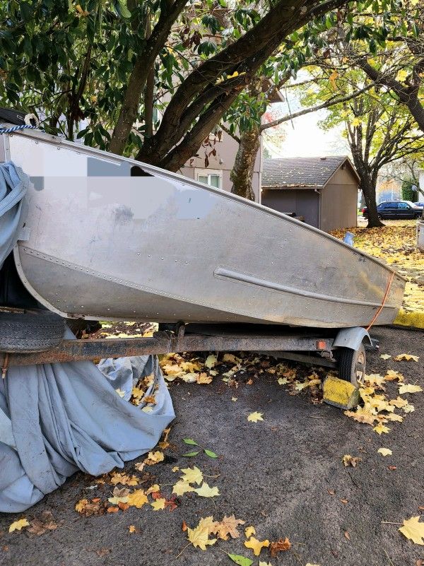 Boat With Trailer 