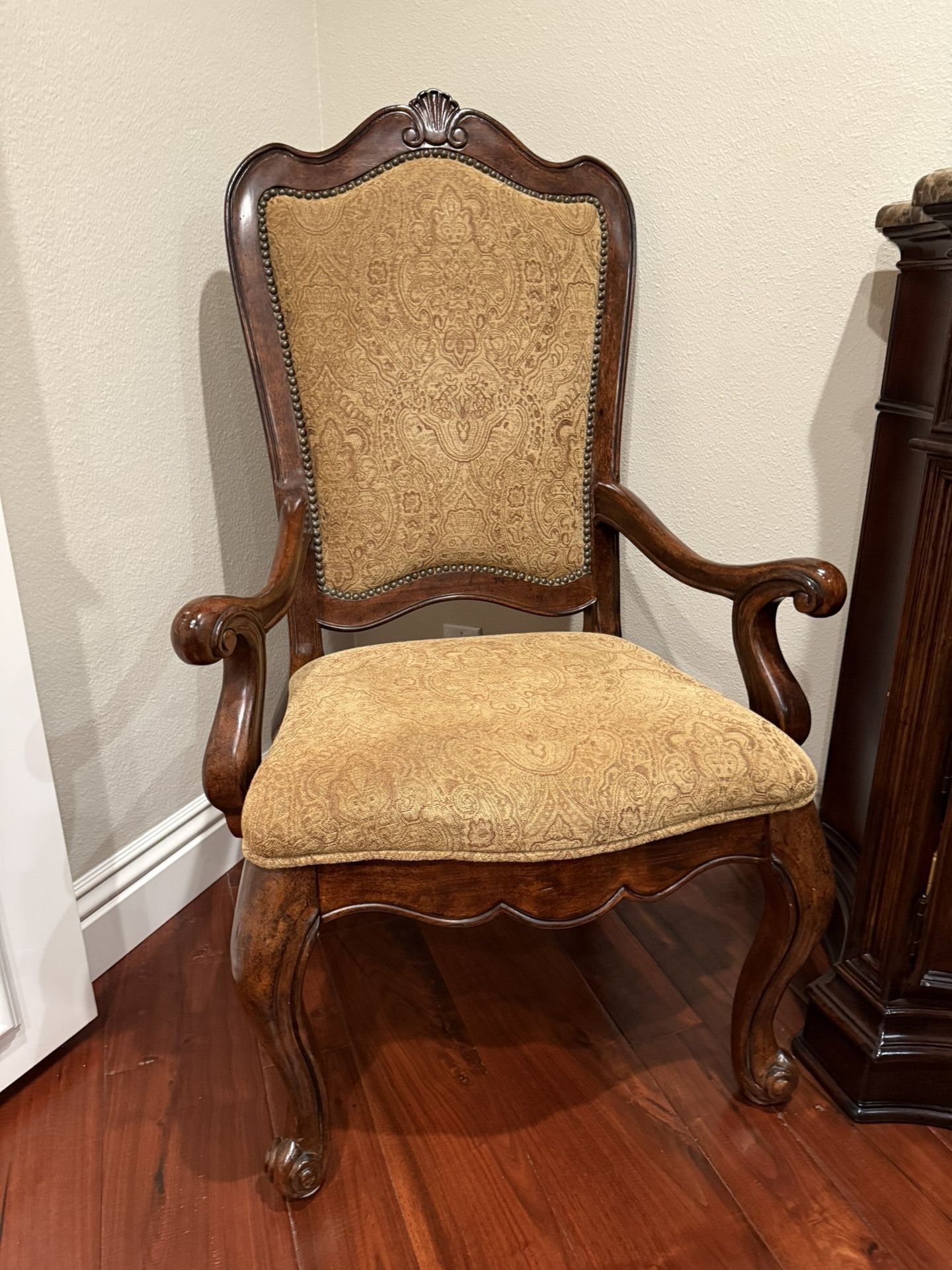 Vintage Upholstered Dining Chairs