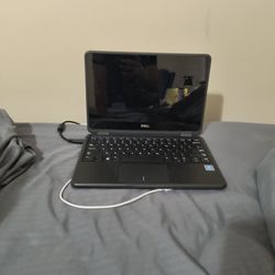 Dell Tuch Screen Very Good Lap Top With Case 
