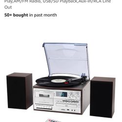 Musitrend 10 In 1 Record Player