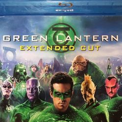 Green Lantern Blue Ray Used Comic Book Action Movie 