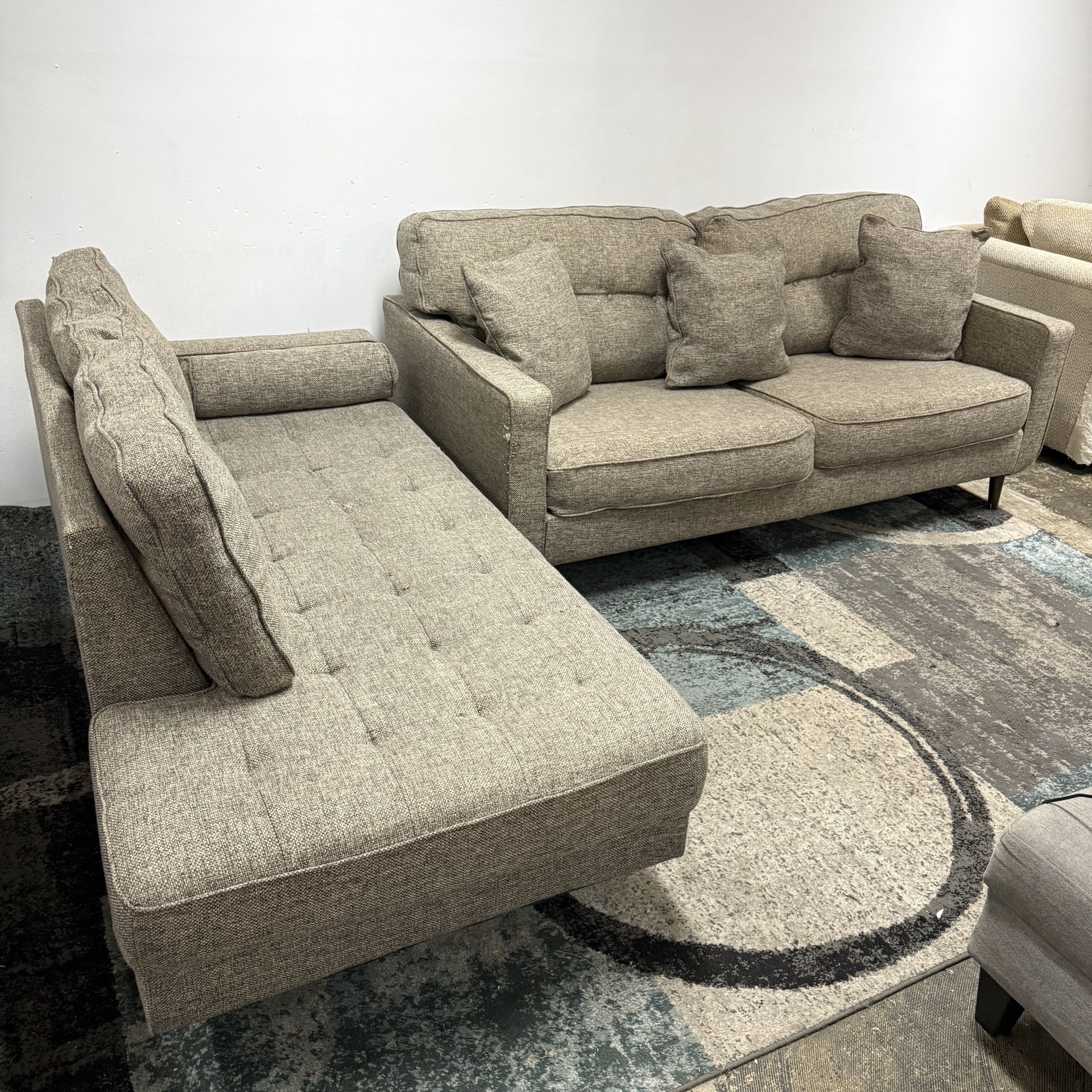 Couch Set Free Delivery Sofa Chaise Living Room